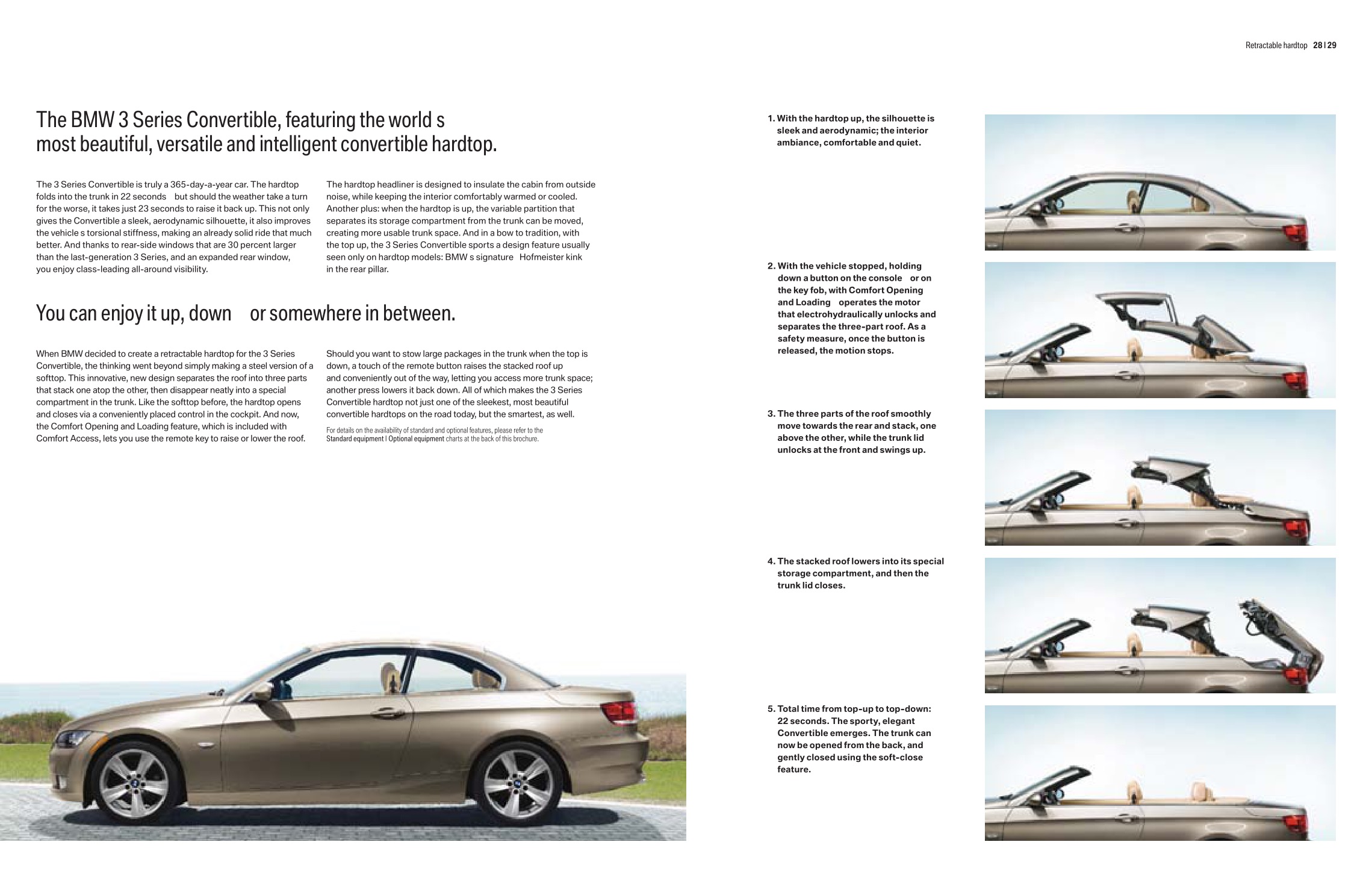 2010 BMW 3-Series Convertible Brochure Page 26